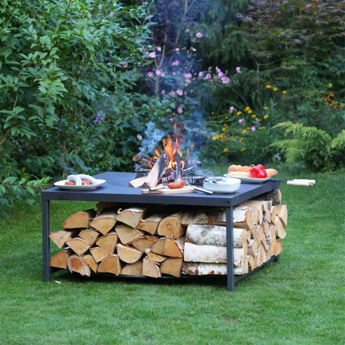 Ignis Low Fire Pit Square Jb Commercial Contract Furniture